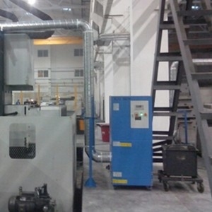 Industrielle des Laser-1.5KW Entstörung Dampf-Auszieher-2400m3/H des Polyester-PTFE